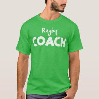 Camiseta Treinador de Rugby família esportiva