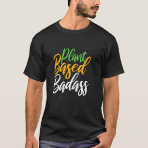 Camiseta Treinador de Saúde Fitness Vegano Baseado em Pla