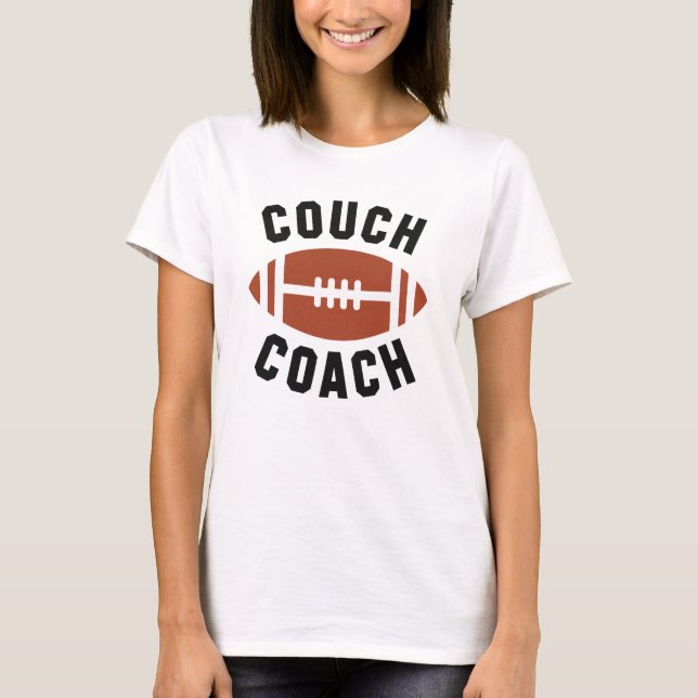 Camiseta Treinador de sofá (Frente)