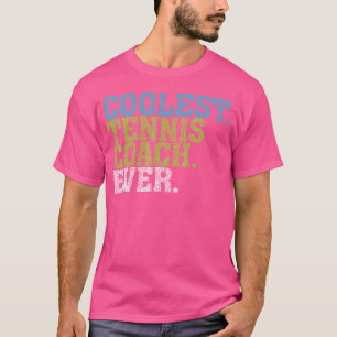 Camiseta Treinador De Tênis Mais Fresco De Tênis