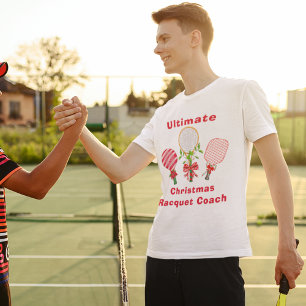 Camiseta Treinador de Tênis, Paddleball e Pickleball de Nat