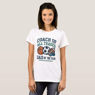 Camiseta treinador de todos os pais do ano