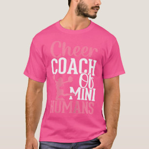Camiseta Treinador de Torcida de Humanos Mini Cheerleader E