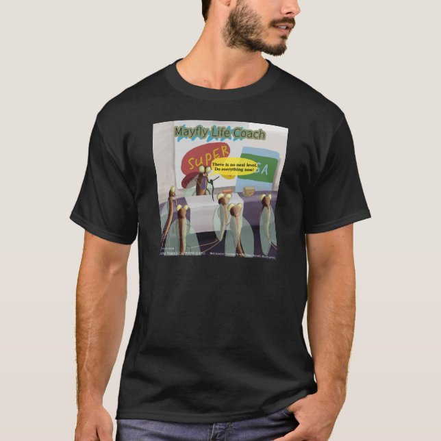 Camiseta Treinador de Vida Efêmero Divertido (Frente)