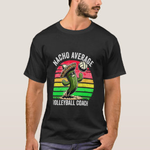 Camiseta Treinador De Volei Nacho Médio Mexicano Cinco De M