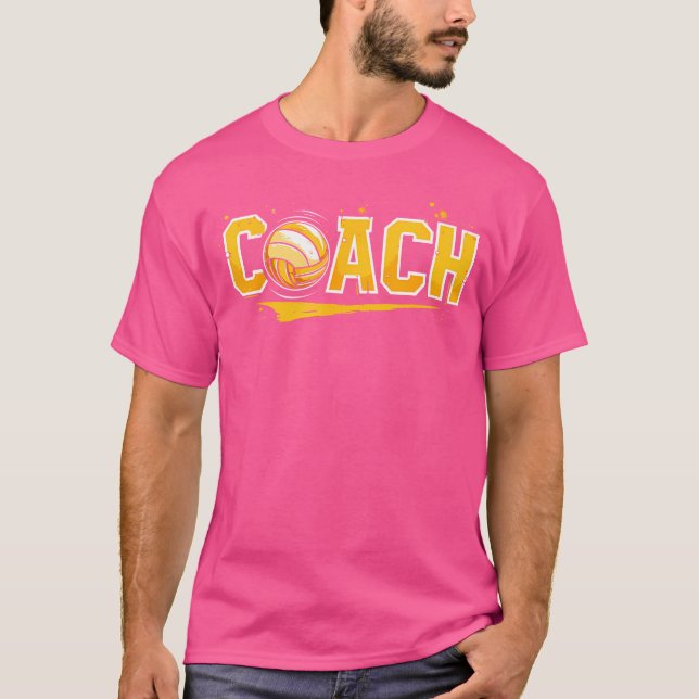 Camiseta Treinador de Voleibol (Frente)