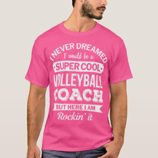 Camiseta Treinador De Voleibol Obrigado Engraçado