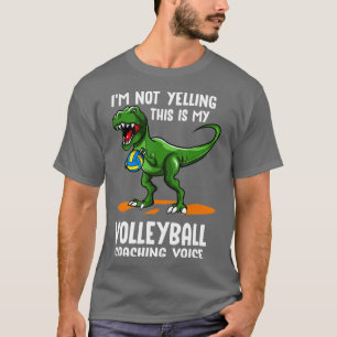 Camiseta Treinador de Voleibol TRexAssistant