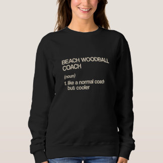 Camiseta Treinador de Woodball de Praia Definição Jogador