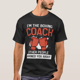 Camiseta Treinador do Boxer Boxing Club Kickboxing Treinado