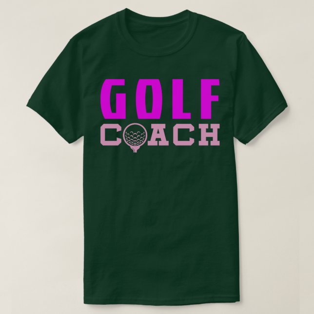 Camiseta Treinador do Golf (Frente do Design)