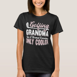 Camiseta Treinador do Golfe da vovó Golfer Grand