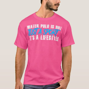 Camiseta Treinador do Jogador de Waterpolo Equipe de Esporo