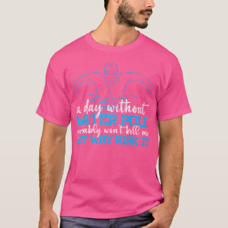 Camiseta Treinador do Jogador de Waterpolo Equipe de Esporo