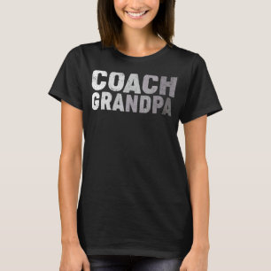 Camiseta Treinador do treinador Vovô Futebol de Futebol Coa