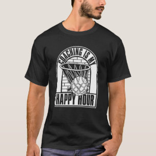 Camiseta Treinador É Meu Caco De Basquete De Treinador Feli