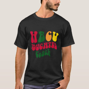 Camiseta Treinador Educado pela HBCU Roupas de Ex-Aluno de