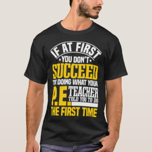 Camiseta Treinador em Educação em Educação Física para Prof
