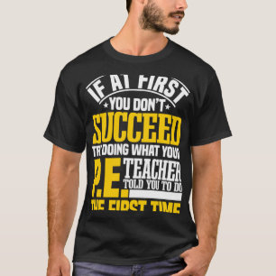 Camiseta Treinador em Educação em Educação Física para Prof
