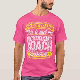 Camiseta Treinador Encantado Encantado Encantado Em Kickbox