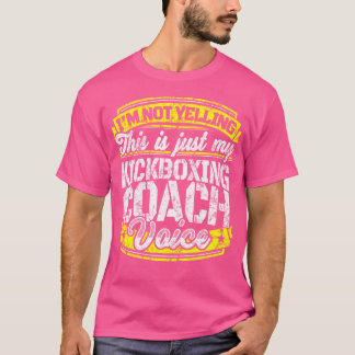 Camiseta Treinador Encantado Encantado Encantado Em Kickbox