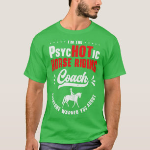 Camiseta Treinador Equestre Cavaleiro Andando Equestre Espo