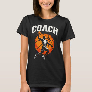 Camiseta Treinador - Esporte de Equipe de Salto de Atleta d