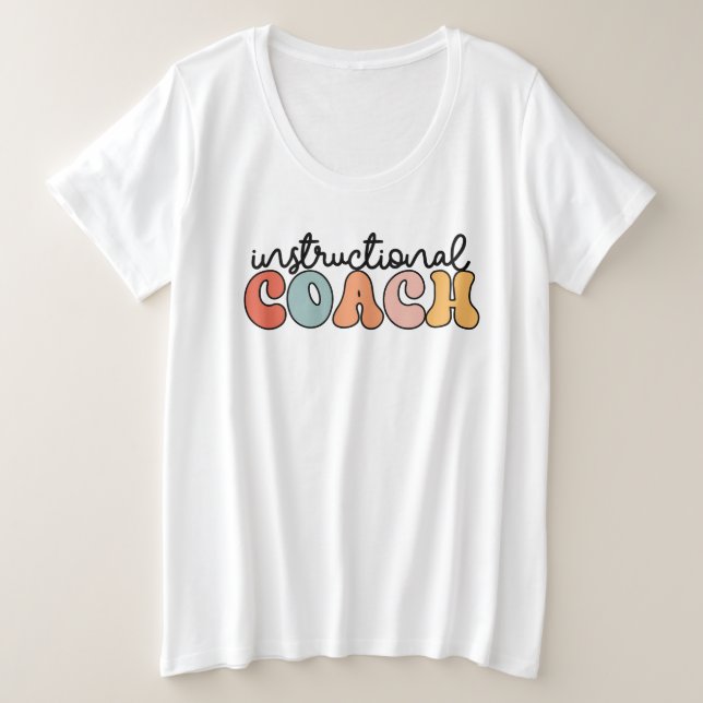Camiseta Treinador Instrucional Retro (Frente do Design)