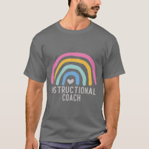 Camiseta Treinador Instrutivo: Arco-Íris de Aprendizado