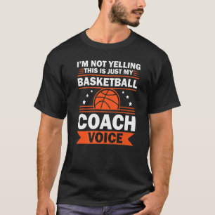 Camiseta Treinador Legal de Basquete para Homens e Mulheres