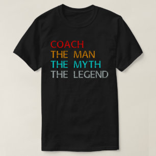 Camiseta treinador o mito da lenda