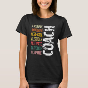 Camiseta Treinador Obrigado Incrível