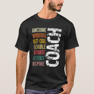 Camiseta Treinador Obrigado Incrível