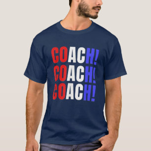 Camiseta Treinador Patriótico Treinador Treinador Kamala Ti