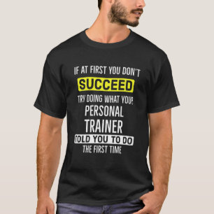 Camiseta Treinador pessoal