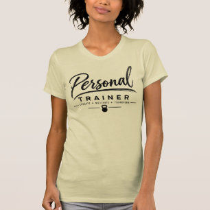 Camiseta Treinador Pessoal Motivar Transformar Fitness
