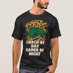 Camiseta Treinador Por Dia Jogador Por Treinador Noturno De