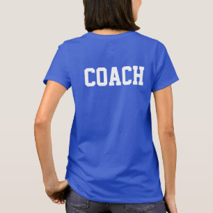 Camiseta Treinador principal personalizado