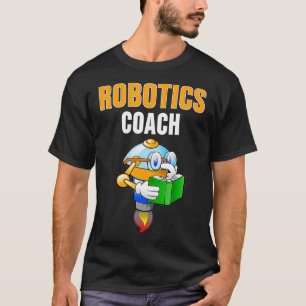 Camiseta Treinador Robótico Presente para Engenharia de Tr
