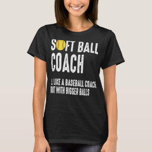 Camiseta Treinador Softball Coach