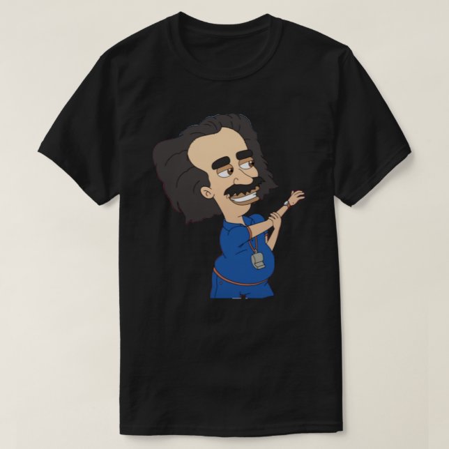 Camiseta Treinador Steve Sticker (Frente do Design)