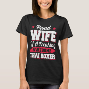 Camiseta Treinador Tailandês Boxer Esposa