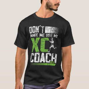 Camiseta Treinador XC Maratonista de Maratonista em Corrida