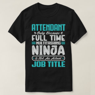 Camiseta Treinadores de Multitarefa de Atendente Habilidade