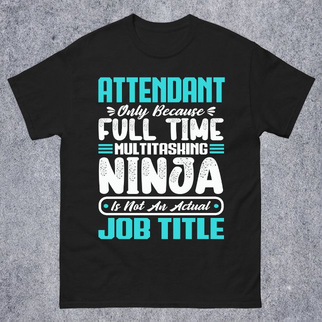 Camiseta Treinadores de Multitarefa de Atendente Habilidade (Criador carregado)