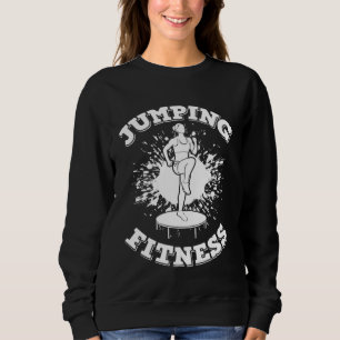 Camiseta Treinamento de Aptidão Física com Trampolim de Sal