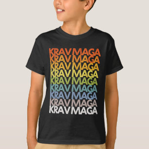 Camiseta Treinamento de Autodefesa Krav Mega Artes Marciais