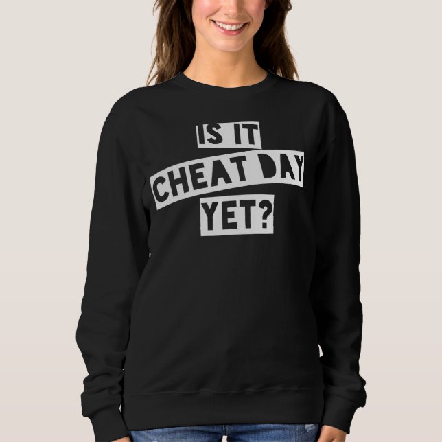 Camiseta Treinamento de Citação de Gym I It Cheat (Frente)