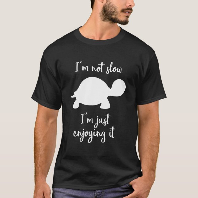 Camiseta Treinamento de corrida lenta e estado de jogging (Frente)