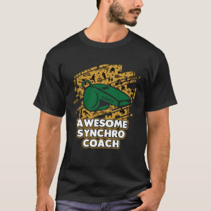 Camiseta Treinamento de Divisor Sincronizado do treinador d